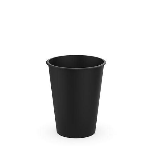 Gobelets réutilisables pour distributeurs, ronds 0,28 l Ø 8 cm · 9,4 cm, noirs 1