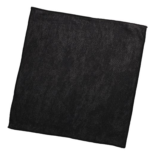 Serviette micro-fibre 40 cm x 40 cm noir 1