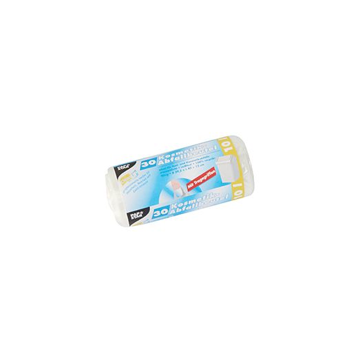 Sacs poubelle avec poignées, HDPE 10 l 42 cm x 39,5 cm transparent 1