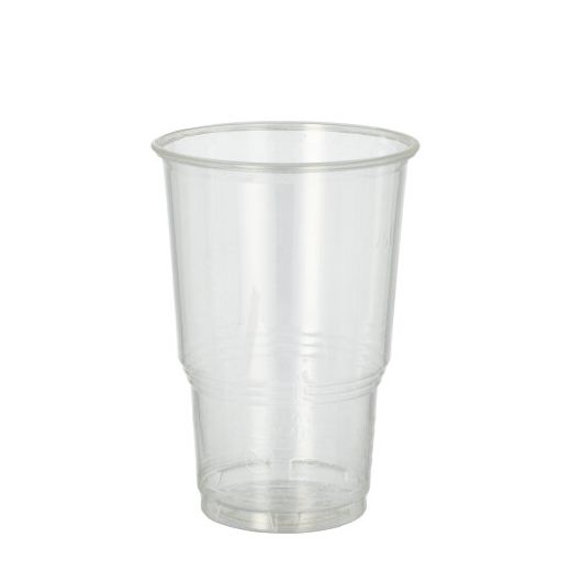 Gobelets pour boissons froides en P.L.A. "pure" 0,25 l Ø 7,8 cm · 11 cm transparent idéal pour biere 1