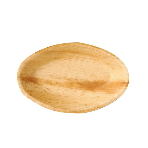 Coupelles, Feuille de palmier "pure" ovale 300 ml 20 cm x 12,5 cm x 3 cm 1