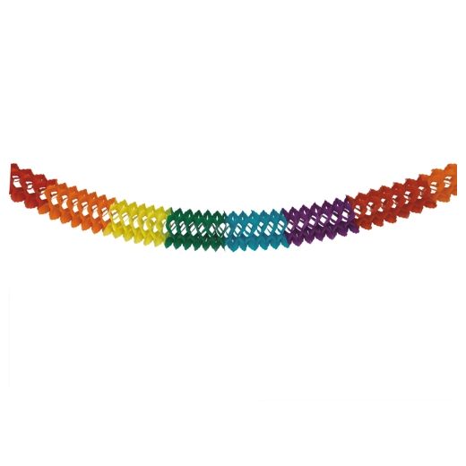 Guirlande, papier Ø 16 cm · 6 m "Rainbow" 1