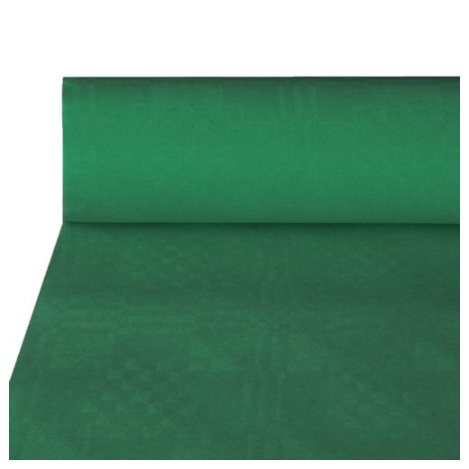 Nappe damassée 50 m x 1 m vert foncé 1