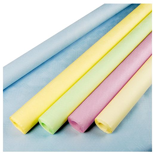 Nappe damassée 8 m x 1 m couleurs assorties 1