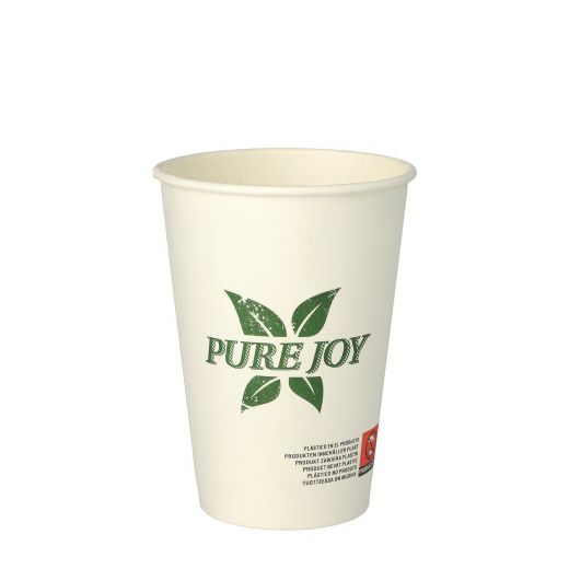 Gobelets, carton 0,25 l Ø 8 cm · 10,8 cm blanc "Pure Joy" 1