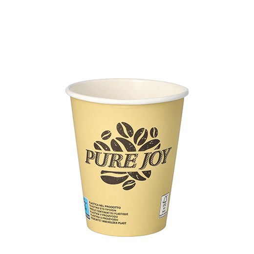 Gobelets, carton 0,2 l Ø 8 cm · 9,2 cm crème "Pure Joy" 1