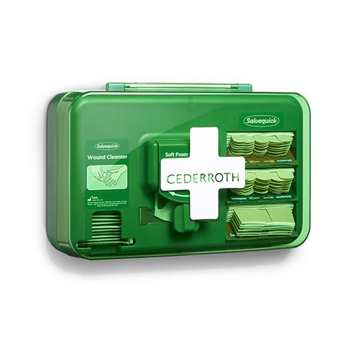 "Cederroth" Distributeur soins des plaies, distributeur de pansements 20,3 cm x 30,6 cm x 15,5 cm vert 1