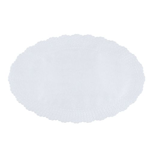 Napperons, papier ovale 23 cm x 35,5 cm blanc 1