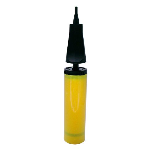 Pompe pour ballon aluminium 28 cm x 4,5 cm jaune 1