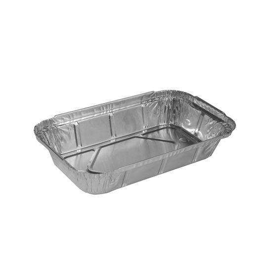 Plats, alu rectangulaire 650 ml 3,4 cm x 13 cm x 22 cm 1
