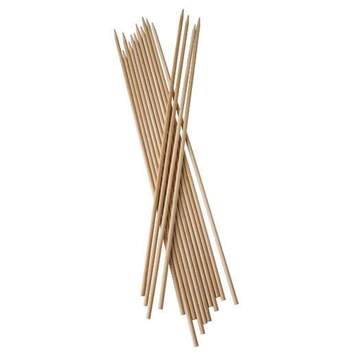 Brochettes, bois pure Ø 5 mm · 40 cm