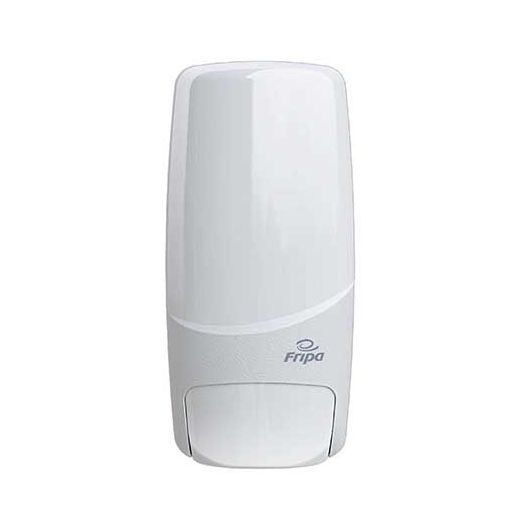Distributeur de savon 1 l 26,6 cm x 12,9 cm x 12,8 cm blanc rechargeable 1