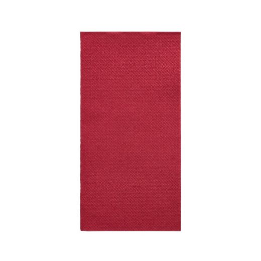 Serviettes, 2 couches pliage 1/8 33 cm x 33 cm bordeaux 1