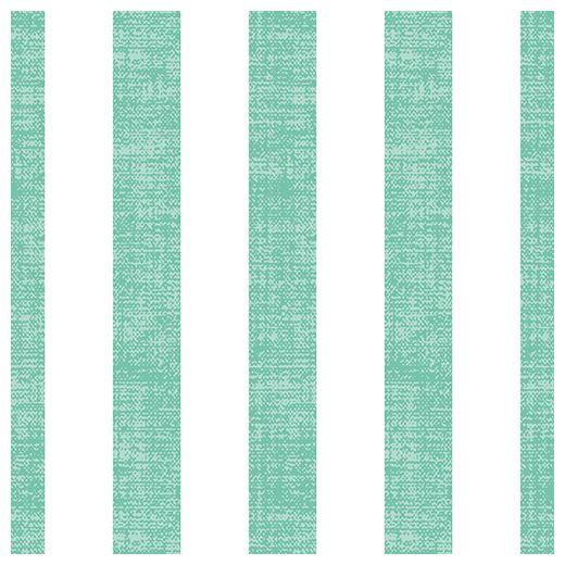Serviettes, 3 plis pliage 1/4 33 cm x 33 cm menthe "Lines" 1
