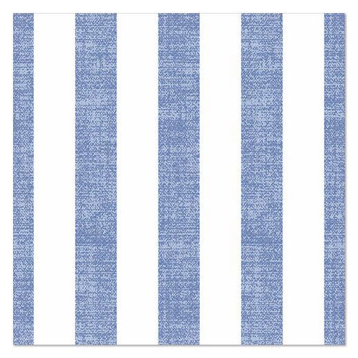 Serviettes "ROYAL Collection" pliage 1/4 40 cm x 40 cm bleu "Lines" 1