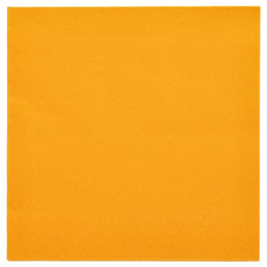 Serviettes ROYAL Collection pliage 1/4 40 cm x 40 cm jaune