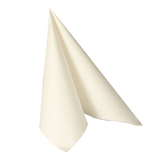 Serviettes "ROYAL Collection" pliage 1/4 48 cm x 48 cm blanc 1