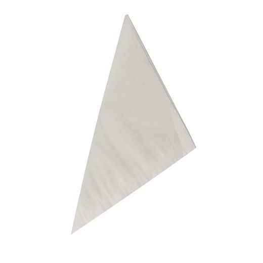 Cornets en cellulose avec ficelle de jonction 23 cm x 23 cm x 32,5 cm blanc volume 250 g 1
