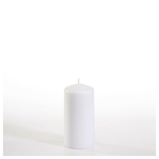 Bougie cylindrique Ø 50 mm · 100 mm blanc 1