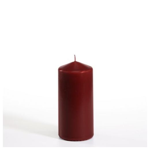 Bougie cylindrique Ø 60 mm · 130 mm bordeaux 1