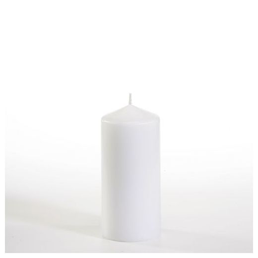 Bougie cylindrique Ø 60 mm · 130 mm blanc 1