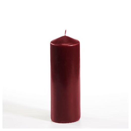 Bougie cylindrique Ø 60 mm · 165 mm bordeaux 1