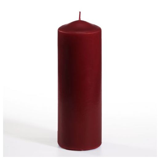Bougie cylindrique Ø 70 mm · 200 mm bordeaux 1