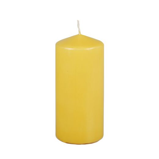 Bougie cylindrique Ø 69 mm · 150 mm jaune clair 1