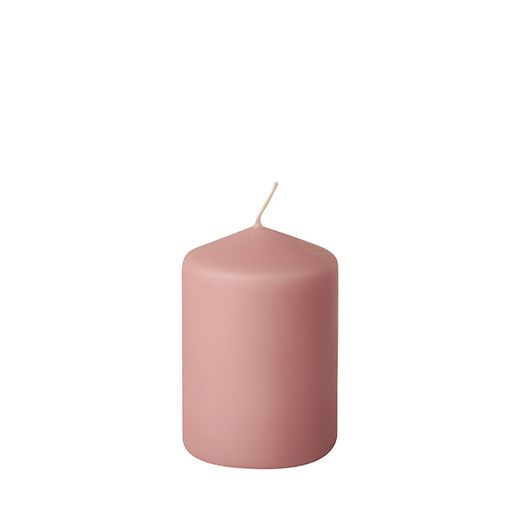 Bougie cylindrique Ø 69 mm · 100 mm rose clair 1