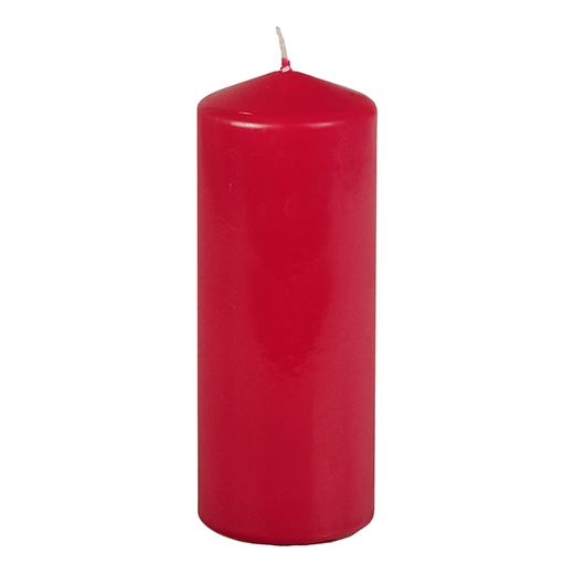 Bougie cylindrique Ø 69 mm · 180 mm rubis 1