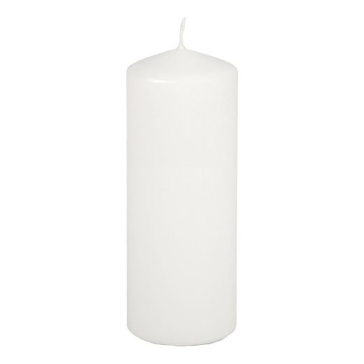 Bougie cylindrique Ø 69 mm · 180 mm blanc 1