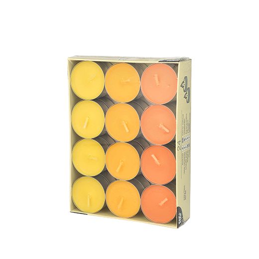 Chauffe-plats Ø 38 mm · 16 mm "jaune, orange, bornéo" 1