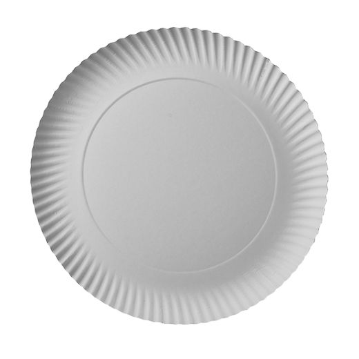 Assiettes, carton "pure" rond Ø 29 cm · 2 cm blanc 1