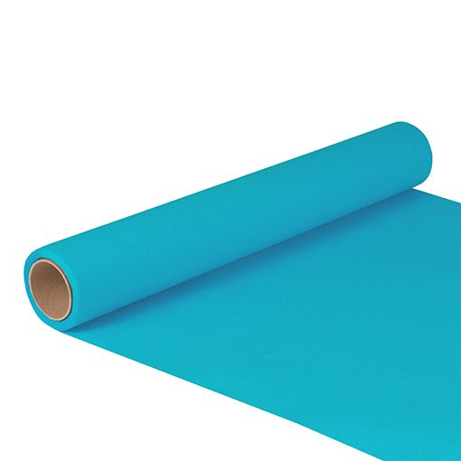 Chemin de table "ROYAL Collection" 5 m x 40 cm turquoise 1