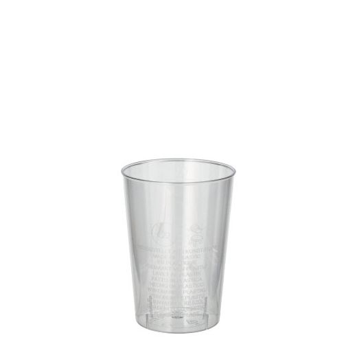Gobelets, PS 0,1 l Ø 5,5 cm · 7,5 cm transparent 1