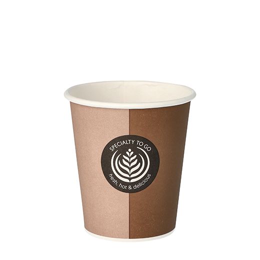 Gobelets, carton "To Go" 0,2 l Ø 8 cm · 9,1 cm 1