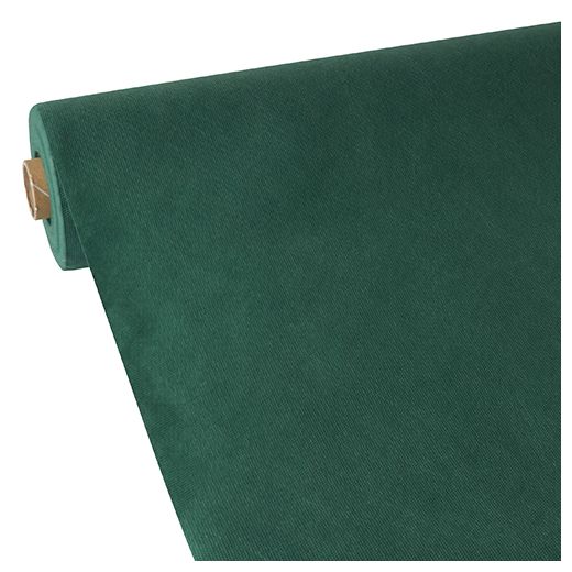 Nappe, aspect textile, non tissée "soft selection" 40 m x 0,9 m vert foncé 1