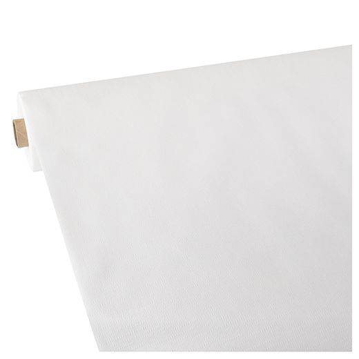 Nappe, aspect textile, non tissée "soft selection plus" 25 m x 0,9 m blanc 1