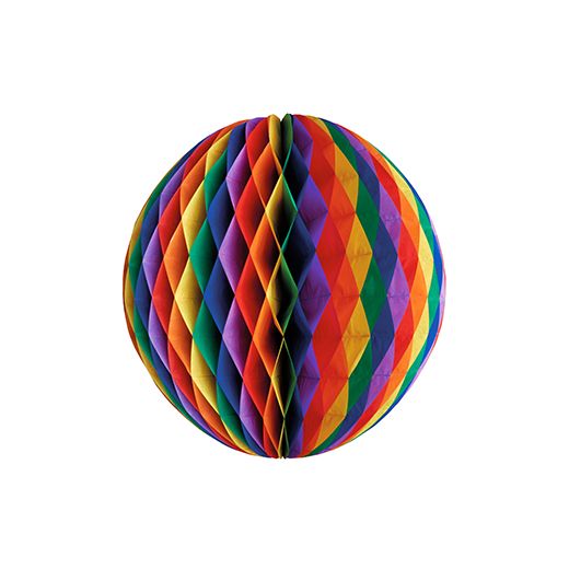 Boule décorative Ø 30 cm "Rainbow" difficilement inflammable 1