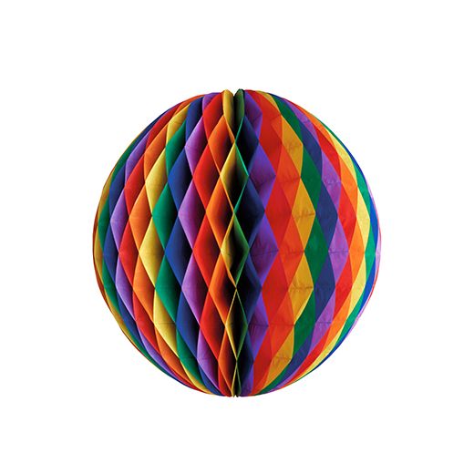 Boule décorative Ø 60 cm "Rainbow" difficilement inflammable 1