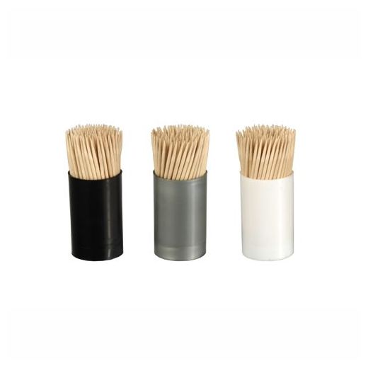 Cure dents, bois rond 6,8 cm en boîtier 1