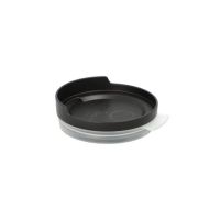 "Circulware by Haval" Couvercle PP rond Ø 8 cm · 2,5 cm noir Ouverture pour boisson intégrée