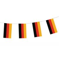 Guirlande de drapeaux, papier 4 m "Germany" ininflammable