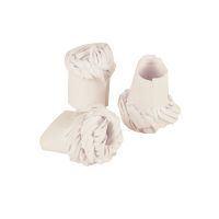 Manchettes pour volaille Ø 1,8 cm · 4,5 cm blanc