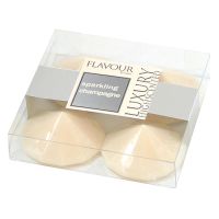 "LUXURY by GALA" Duftmelties Ø 52 mm · 20 mm x 5 mm crème - Sparkling Champagne "Diamond"