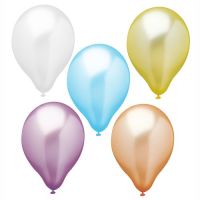 Ballons Ø 25 cm couleurs assorties "Pearly"