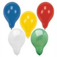 Ballons Ø 32 cm couleurs assorties