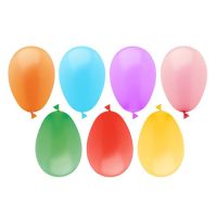 Ballons couleurs assorties "Bombes à eau"