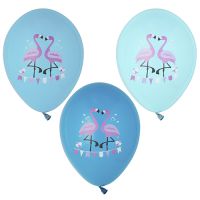 Ballons Ø 29 cm couleurs assorties "Flamingo"