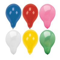 Ballons rond Ø 28 cm couleurs assorties